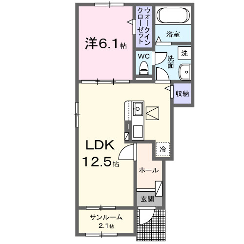 パルクみなみの杜の間取り