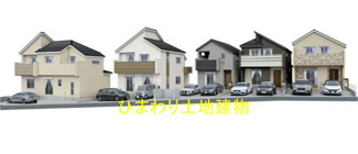 【外観パース】 | 瀬谷区北新  6号棟 2期 | イメージパースです。実際とは異なる場合があります。