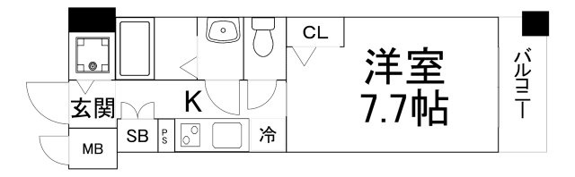 【間取り】 | グランドロアール天満橋