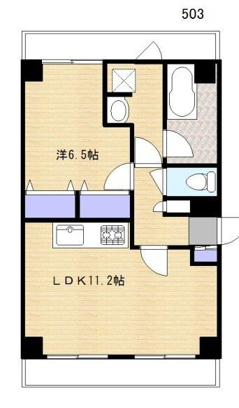 フジマンションの間取り