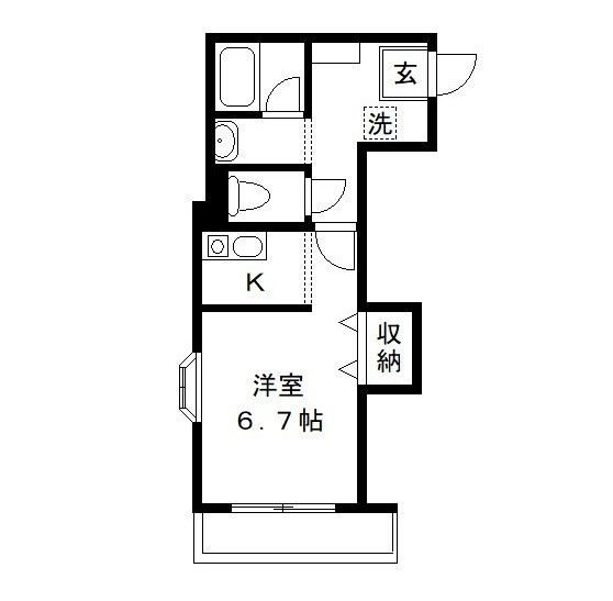 レジデンスホワイエの間取り
