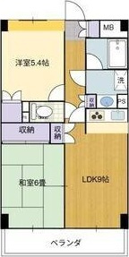 フレール仙台泉中央の間取り