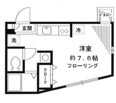 Ｍ’ｓ　ＦＬＡＴの間取り|間取りです。
