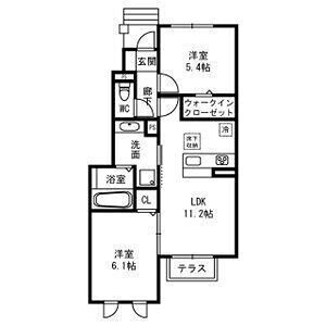 【間取り】 | Laule‘a守山 | お部屋の間取りです