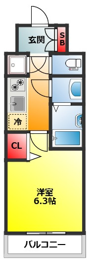 【間取り】 | アドバンス新大阪ウエストゲート