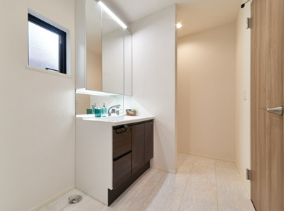 【その他】 | 練馬区桜台1丁目　新築戸建　3号棟 9280万円 | 施工主施工例：洗面化粧台例