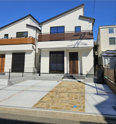 【その他】 | 練馬区桜台1丁目　新築戸建　3号棟 9280万円 | 施工主施工例：外観