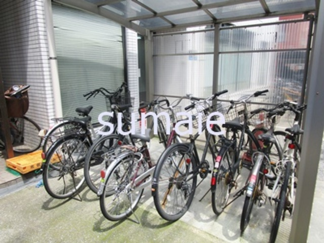 スカイコート田端のその他共用部分|駐輪場です