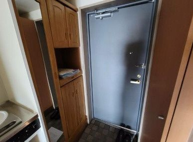 アルビオン田端の玄関
