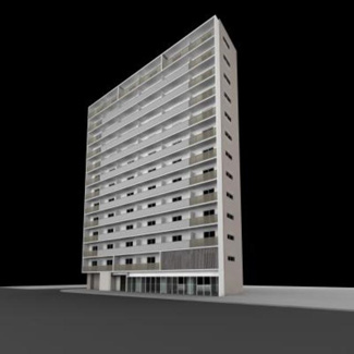【外観】 | パークキューブ新板橋 | 外観は落ち着いています