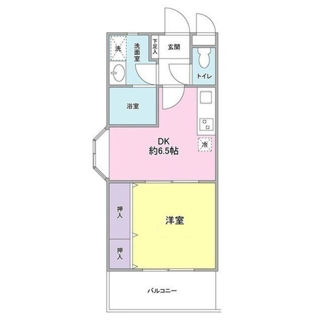 プラザ調布国領の間取り|間取りです。