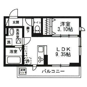 Capital Courtの間取り