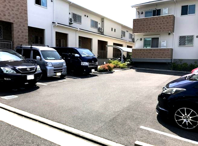 【駐車場】 | アルミック山荘　Ｃ棟