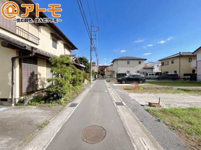 【前面道路含む現地写真】 | 三島市南本町　新築一戸建て　1号棟