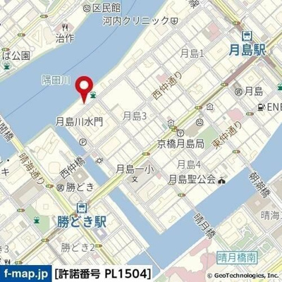【地図】 | パレ・ドール月島