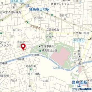 【地図】 | Ｂｒａｎｓｓｉｃａ練馬豊島園Ⅰ