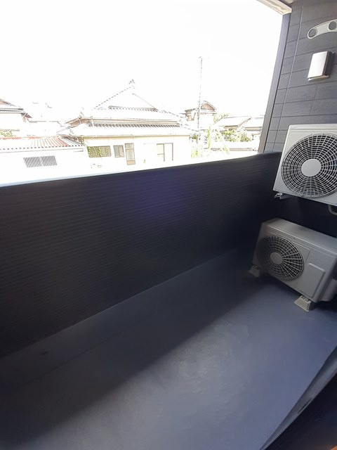 フルールⅡのバルコニー|バルコニー