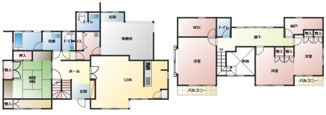 【間取り】 | 玉名郡和水町津田
