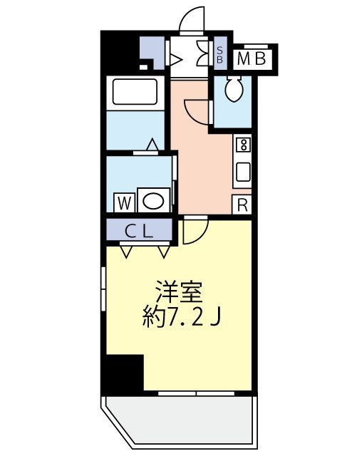 グランヴァン王子駅前の間取り|間取りです。