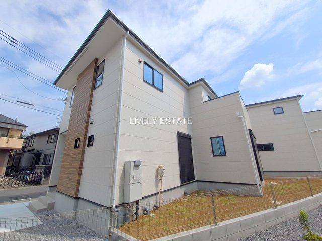 草加市谷塚町 新築分譲住宅 全2棟 1号棟の庭