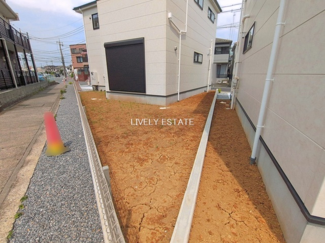 草加市谷塚町 新築分譲住宅 全2棟 1号棟の庭