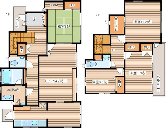 高森6丁目戸建の間取り