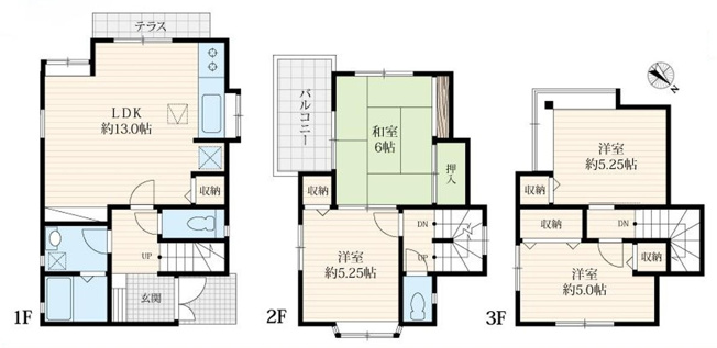 【間取り】 | 藤沢市羽鳥1丁目 中古戸建 全1棟
