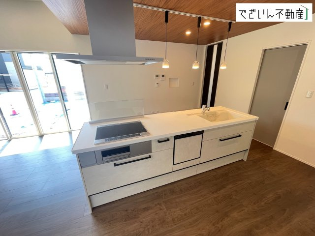 【キッチン】 | 伊勢崎市三室町  【平屋】新築住宅 | 現地(2026年8月撮影)