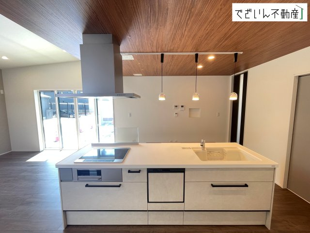 【キッチン】 | 伊勢崎市三室町  【平屋】新築住宅 | 現地(2026年8月撮影)