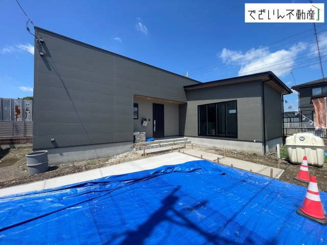 【外観】 | 伊勢崎市三室町  【平屋】新築住宅 | 現地(2026年8月撮影)