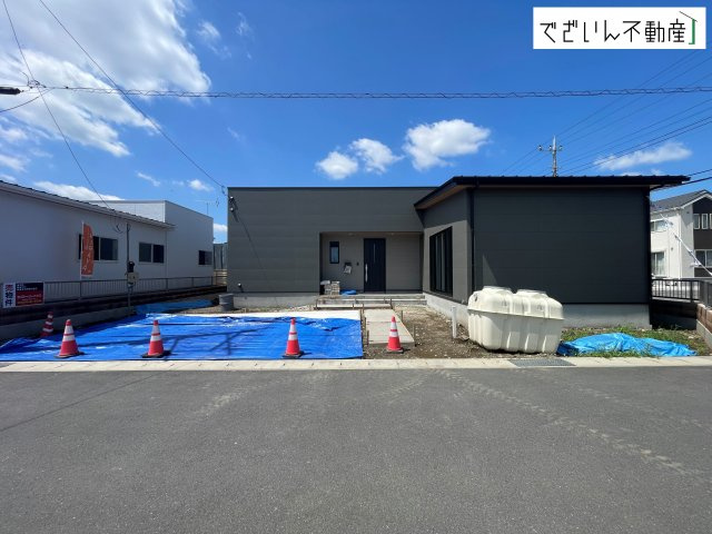 【外観】 | 伊勢崎市三室町  【平屋】新築住宅 | 現地(2026年8月撮影)