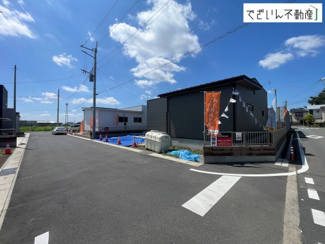 【外観】 | 伊勢崎市三室町  【平屋】新築住宅 | 現地(2026年8月撮影)