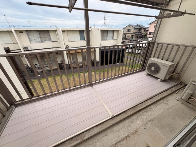 豊田市大清水町南岬戸建のバルコニー