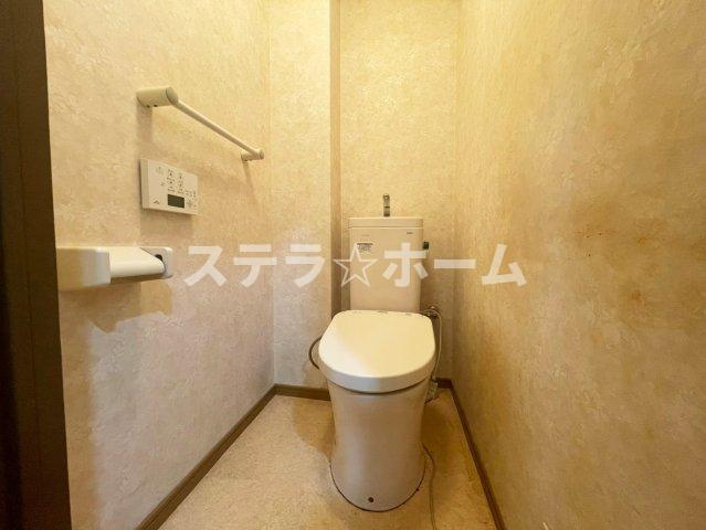 千里ガーデンハイツのトイレ|コンパクトで使いやすいトイレです