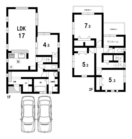 新築戸建の間取り