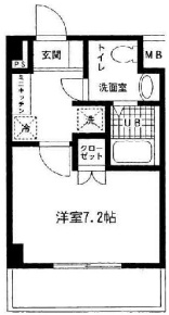 【間取り】 | フルーレ池上 | 間取りです。