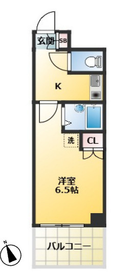 アスパ小石川の間取り