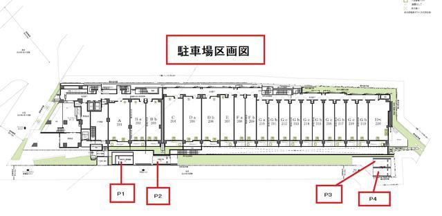 ドゥーエ早稲田の区画図