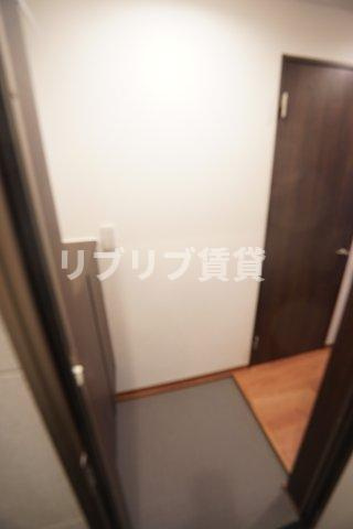 ミリアビタ稲毛東の玄関