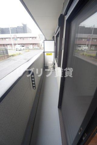 ミリアビタ稲毛東のバルコニー