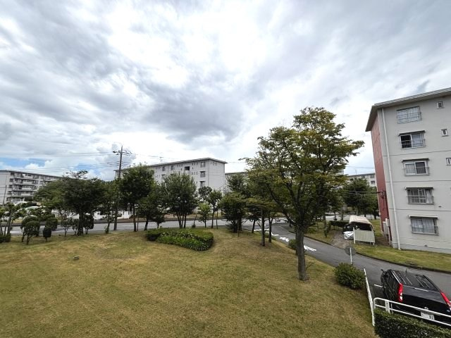 バルコニーからの眺望です！