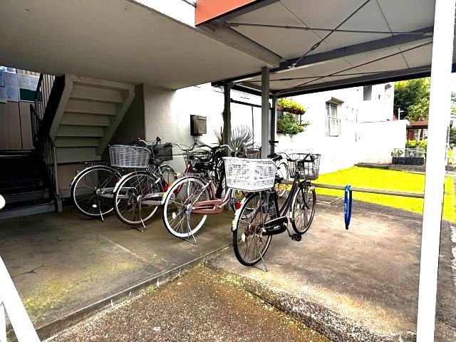 自転車置場です。