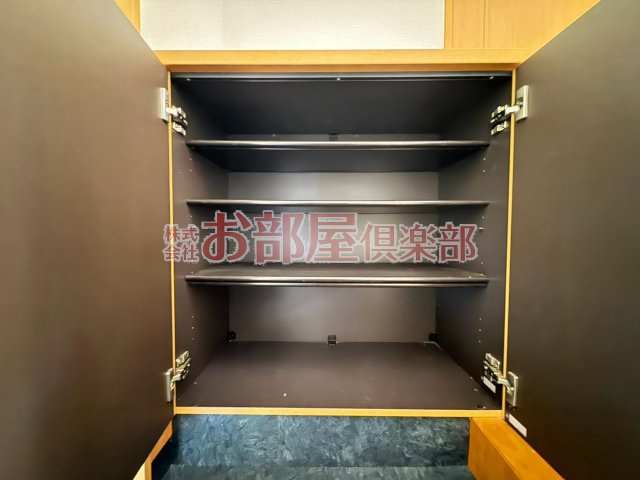 ドミールパレス櫛原の収納|大きなものも収納できそうです