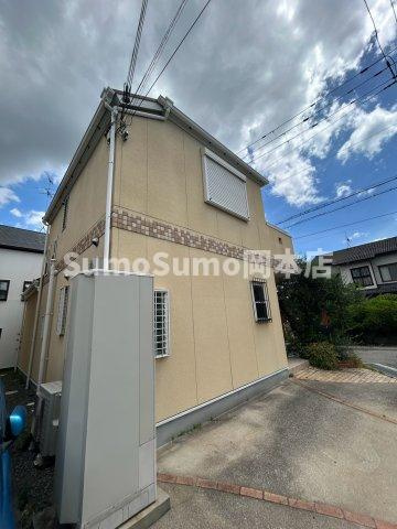 芦屋市大東町貸家の外観|外観は落ち着いています