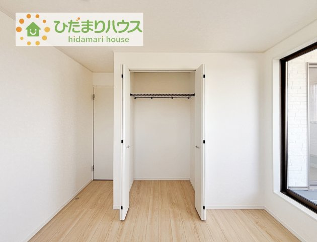 【収納】 | 常総市本石下第12　新築戸建　8号棟 | 全室にクローゼットが付いていて、お部屋の住空間もスッキリ広々使えそうです(^^)