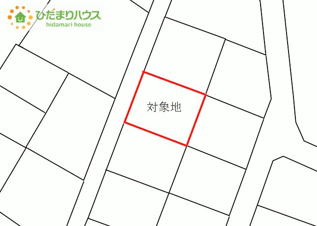 日立市田尻町3丁目　売地の土地図|区画整理させた綺麗な形の土地になります♪