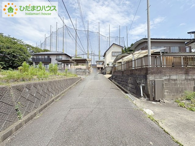 日立市田尻町3丁目　売地の前面道路含む現地写真|スーパー至近で、お買い物に便利な立地です(#^^#)
