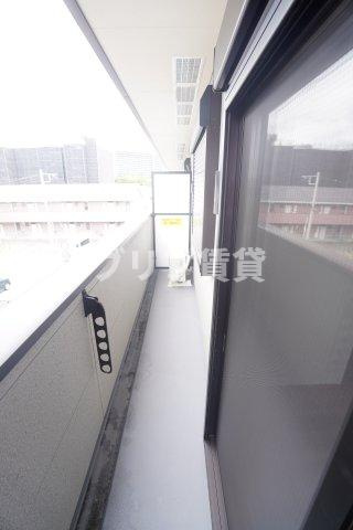 ミリアビタ稲毛東のバルコニー