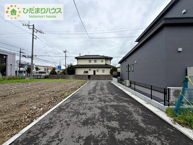 常陸太田市塙町2期　新築戸建の前面道路含む現地写真|閑静な住宅地で叶える穏やかな新生活☆彡