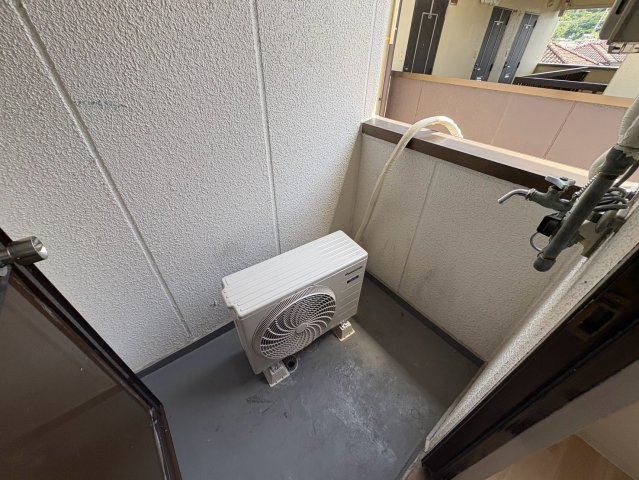 YTSマンション碓井のバルコニー